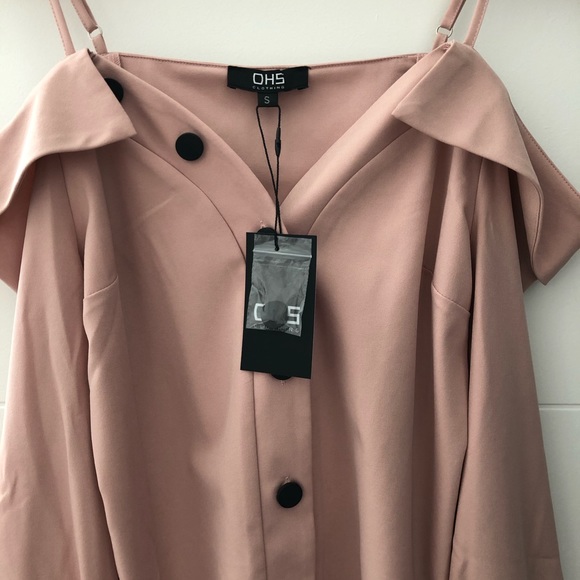 Blush Top Off Shoulder - Picture 2 of 5